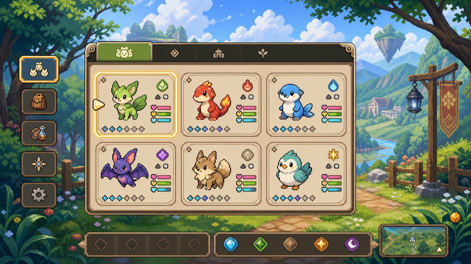 精灵谷物语SpiritValley版 角色养成 页面配图 4