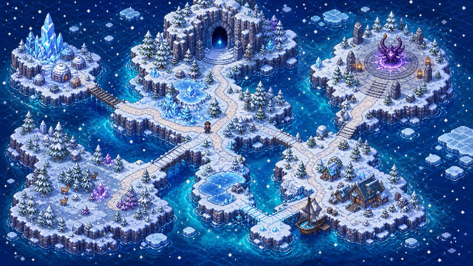 精灵谷物语SpiritValley版 北极群岛 场景图 8
